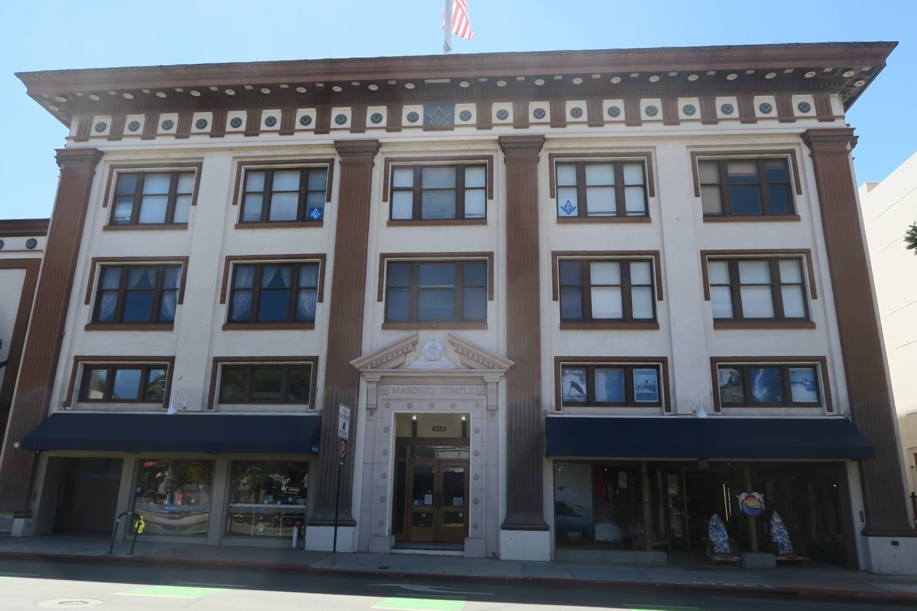 The Masonic Temple at 859 Marsh Street in downtown San Luis Obispo